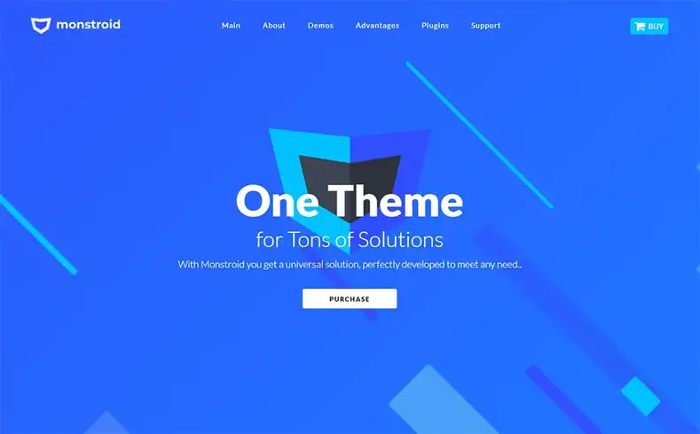 Monstroid - Melhor Tema WordPress