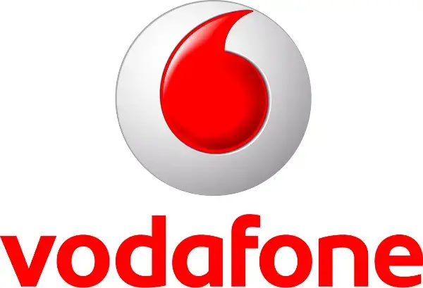 Vodafones virksomheds logo