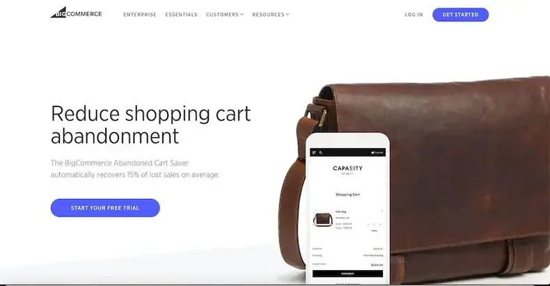 Penghemat Keranjang Terbengkalai BigCommerce