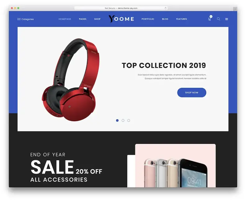 yoome wordpress cd dvd teması