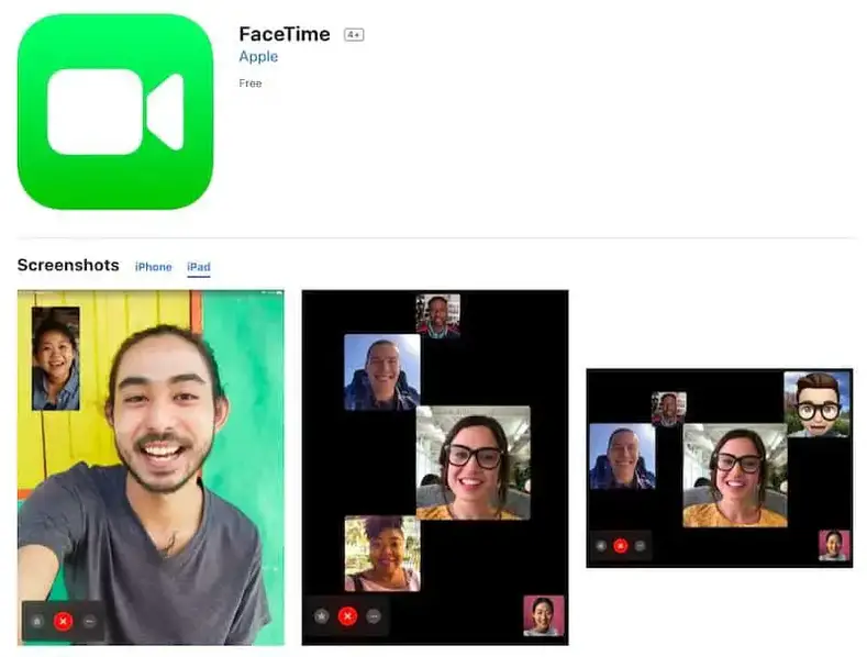 FaceTime: videochat -app