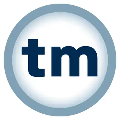 Reklame virksomhedens logo TM