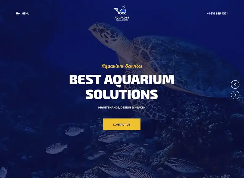 aqualots-akvaryum-hizmetleri-wordpress-teması