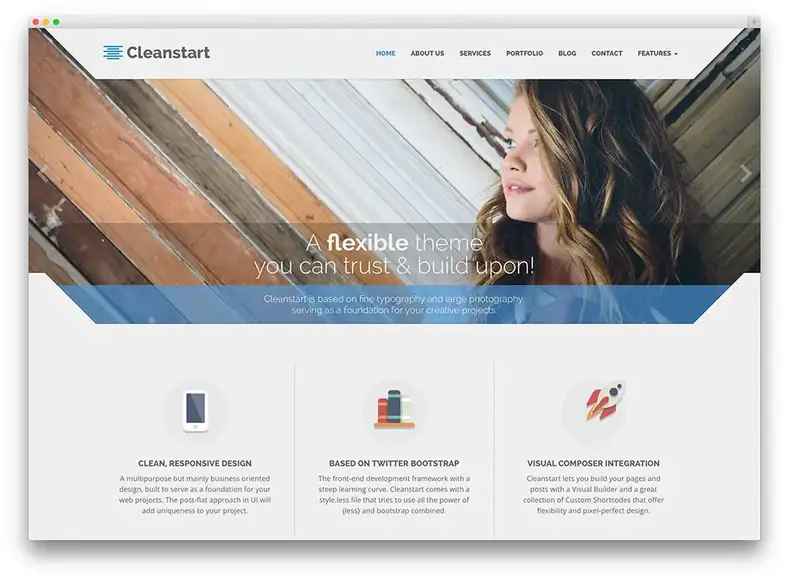 tema da empresa de consultoria de rejuvenescimento cleantart