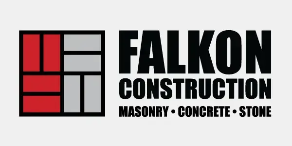 Logotipo da Falkon Construction Company