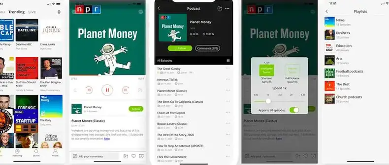 App de podcast