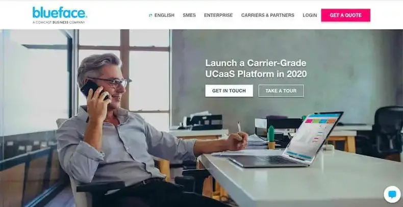 Blueface: sistema telefonico cloud PBX 