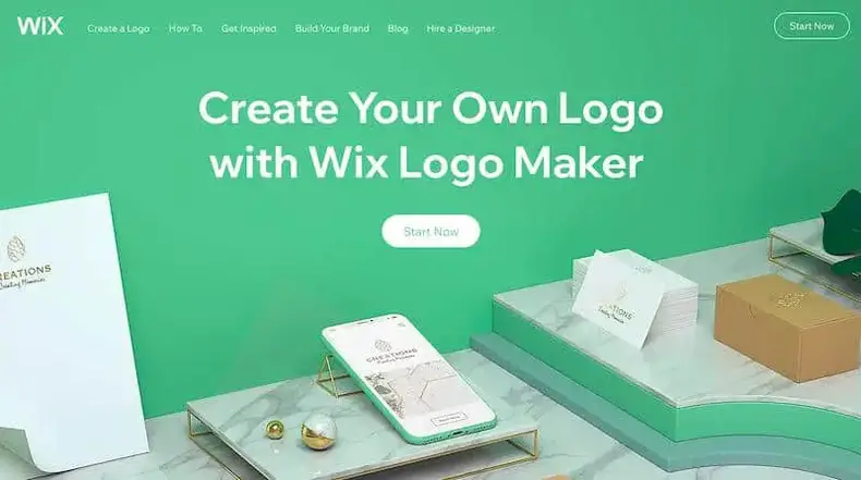 Pembuat logo Wix