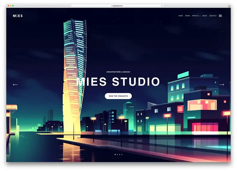 mies-kreatif-arsitek-wordpress-website-template
