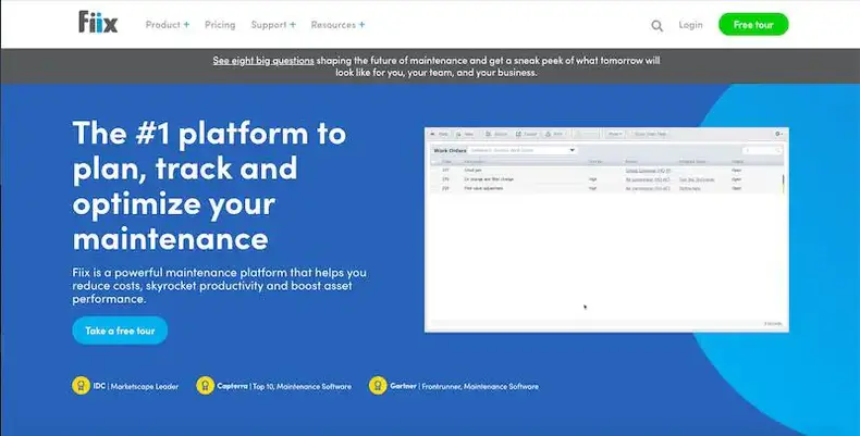 Perbaiki: CMMS berbasis cloud