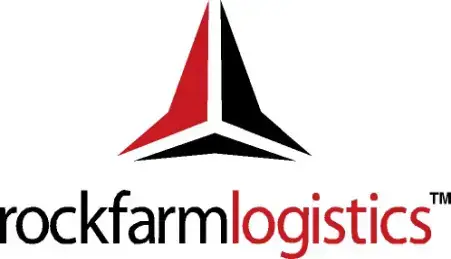 Logo Perusahaan Logistik Rockfarm