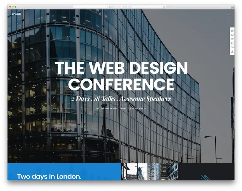 uncode-event-wordpress-website-template