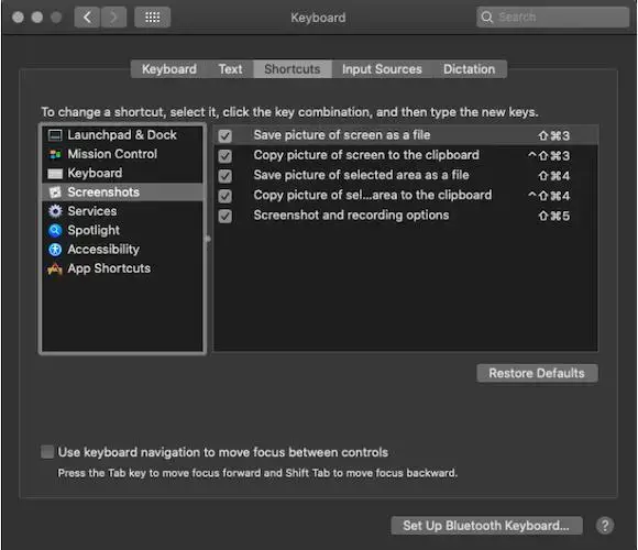 MacOs: Resolva o problema da captura de tela