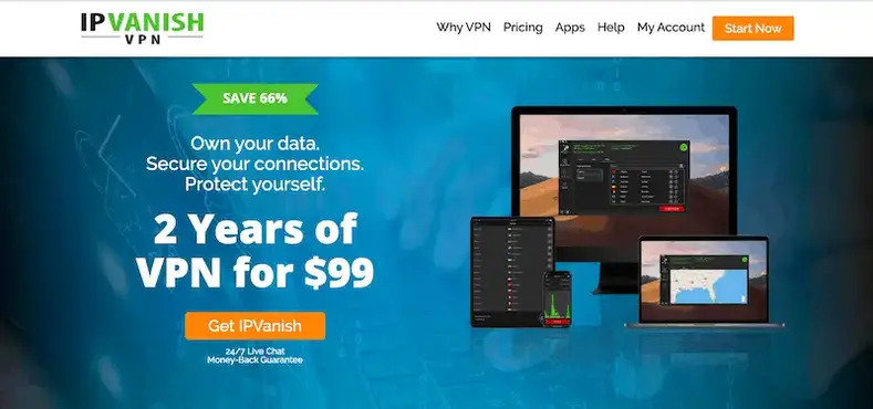 Bedste VPN -tjenester i 2019: IPVanish VPN