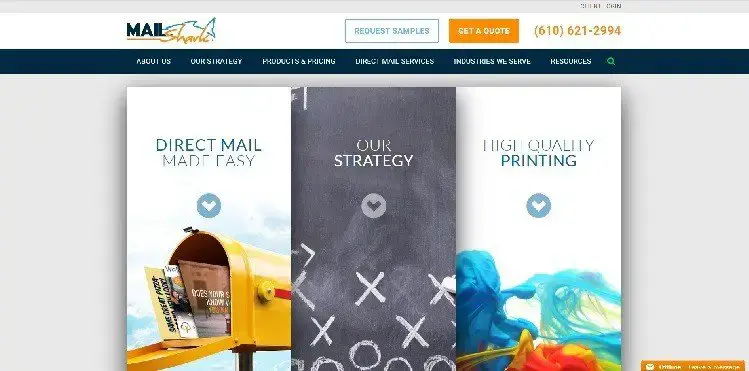 MailShark -startside