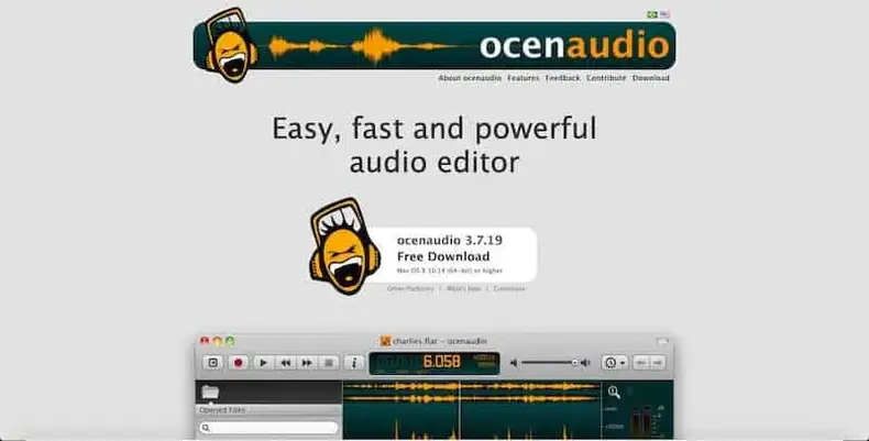 Ocenaudio: brugervenligt lydredigeringsværktøj