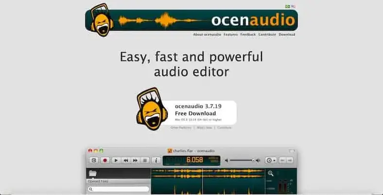Ocenaudio: alat pengeditan audio yang mudah digunakan