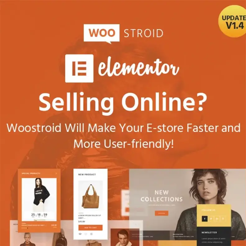 Woostroid2 – Viacúčelový cieľ témy WooCommerce =