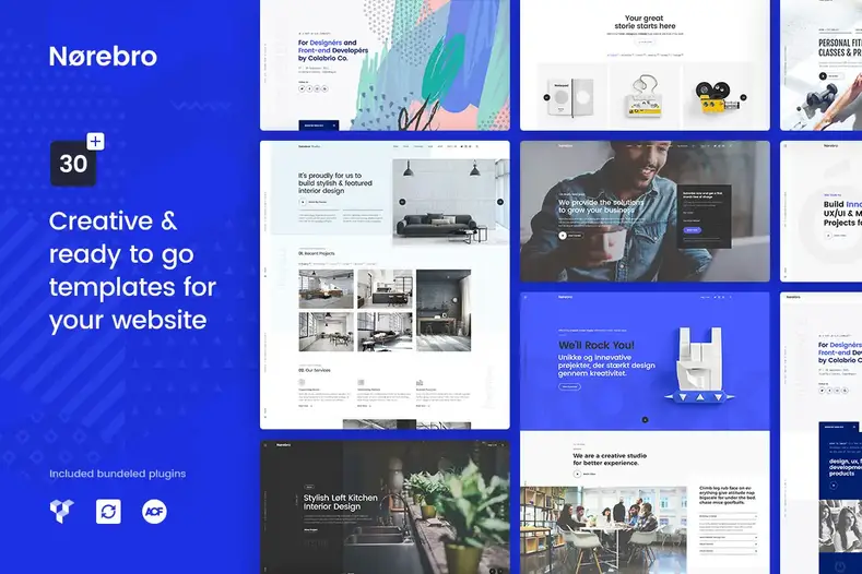 tema wordpress de grade de alvenaria norebro
