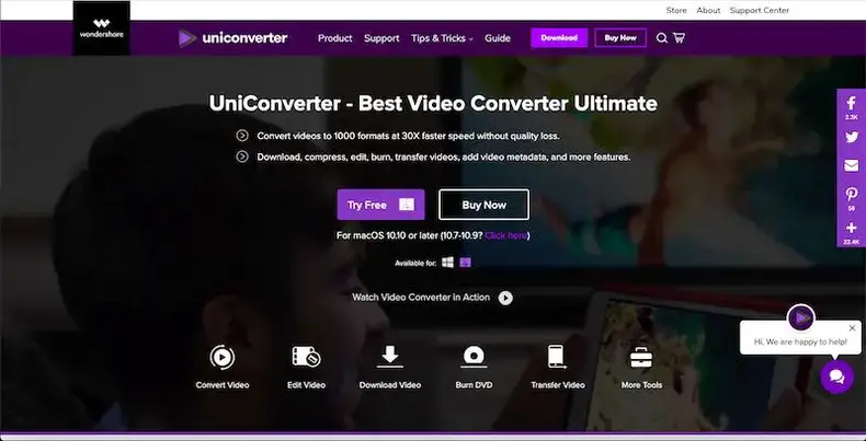 UniConverter - The Ultimate Ultimate Video Converter