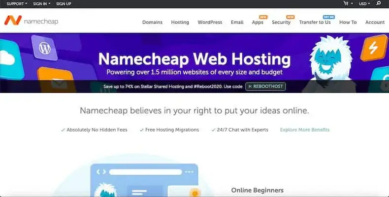 Hosting web murah nama