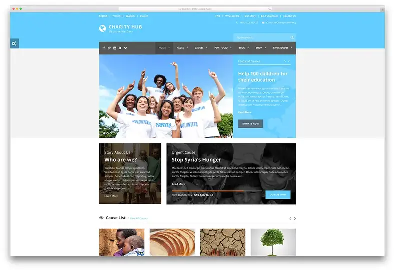 Charityhub-popular-nonprofit-wordpress-template