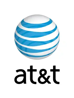 AT&T logo perusahaan