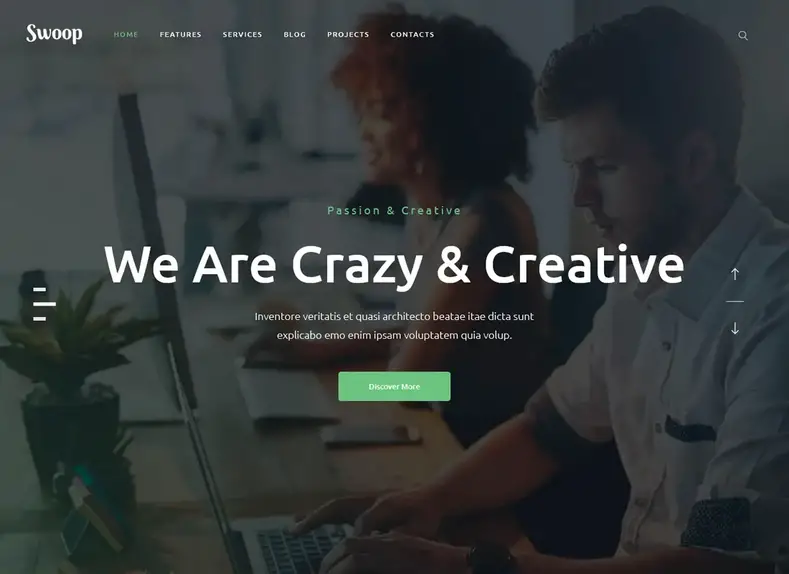 Raid |  Thème WordPress pour studio web et agence de création