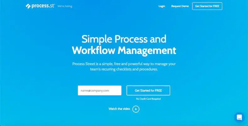 Process Street: BPM -software