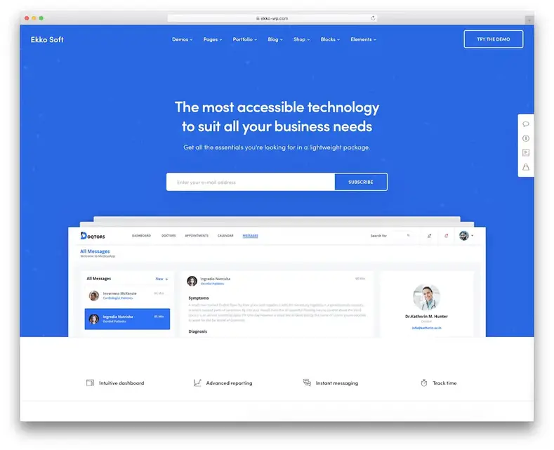 tecnologia ekko wordpress eles