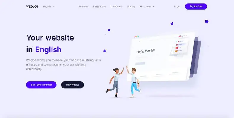 Integração com Weglot Shopify
