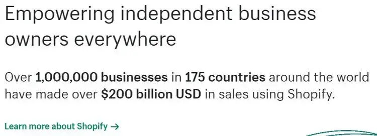 Basis pengguna Shopify