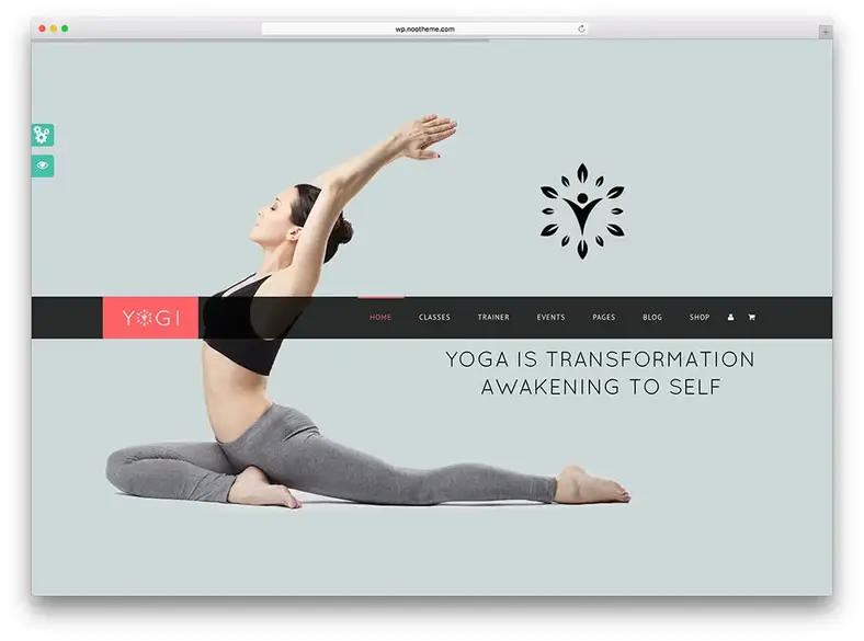 yogi - tema yoga layar penuh
