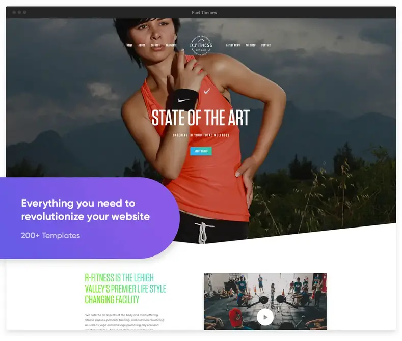 tema revolução fitness
