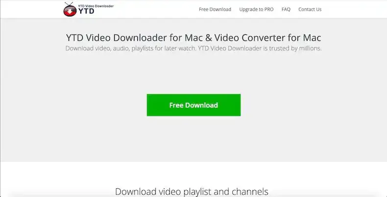 Downloader de vídeo YTD