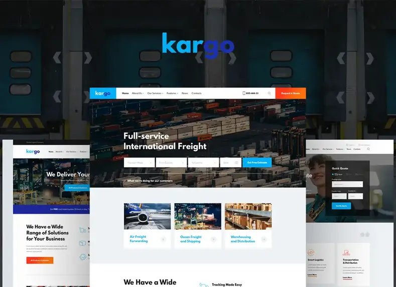 kargo |  Tema WordPress Logistik & Transportasi