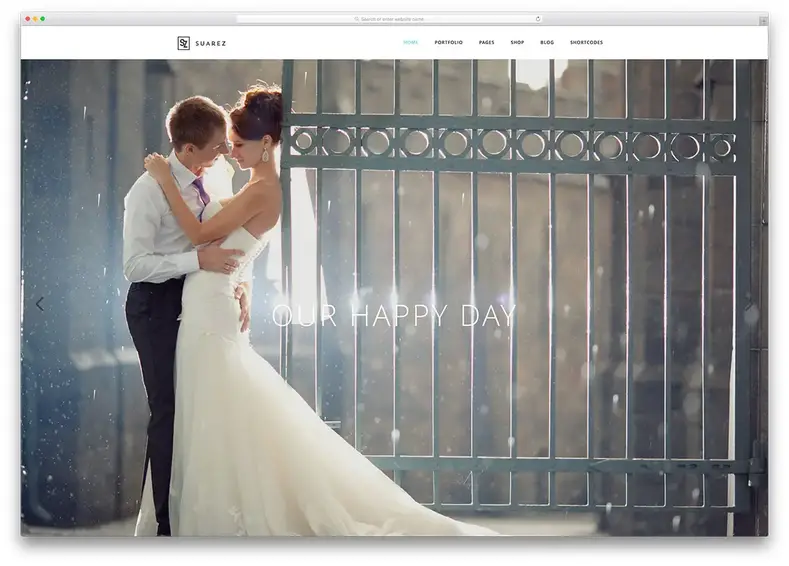 suarez-classic-fullscreen-wedding-website-template