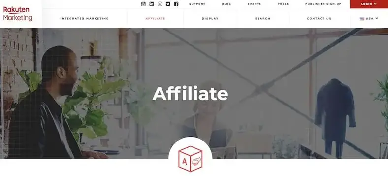 Rakuten affiliate netværk