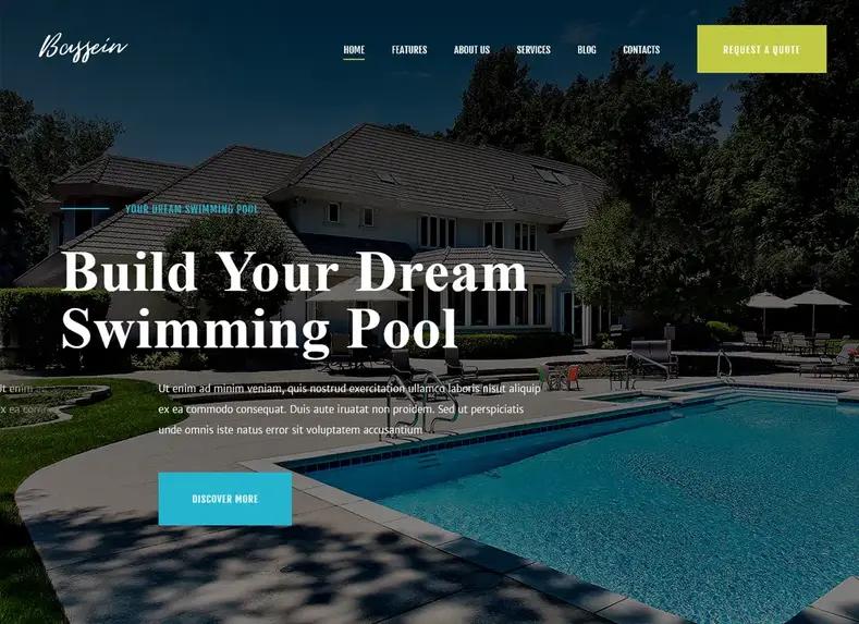 bassein-pool-service-wp-tema