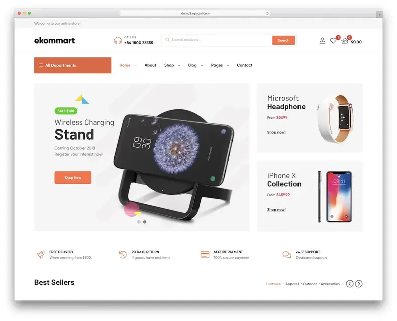 ekommart wordpress cd dvd teması