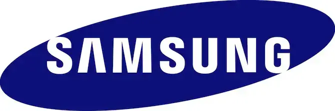 Logotipo da empresa Samsung