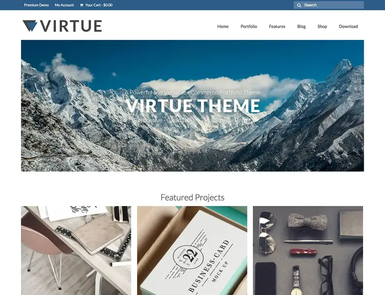 tema wordpress senza virtù