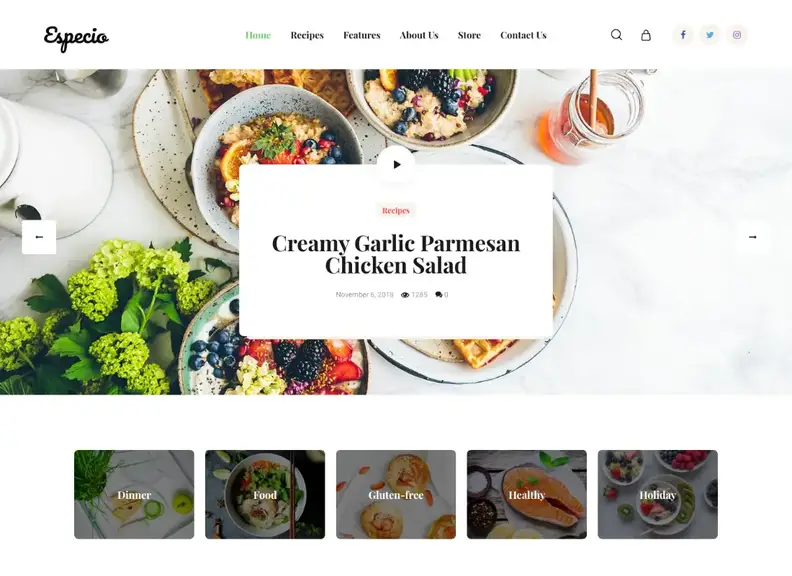 baharat |  Gutenberg Yemek Blogu WordPress Teması