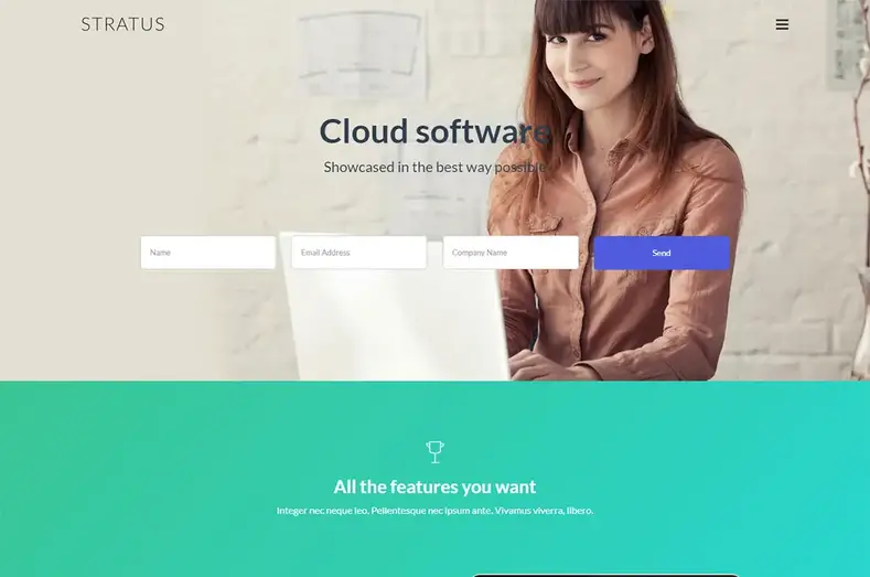 Tema WordPress Startus Lead Generation
