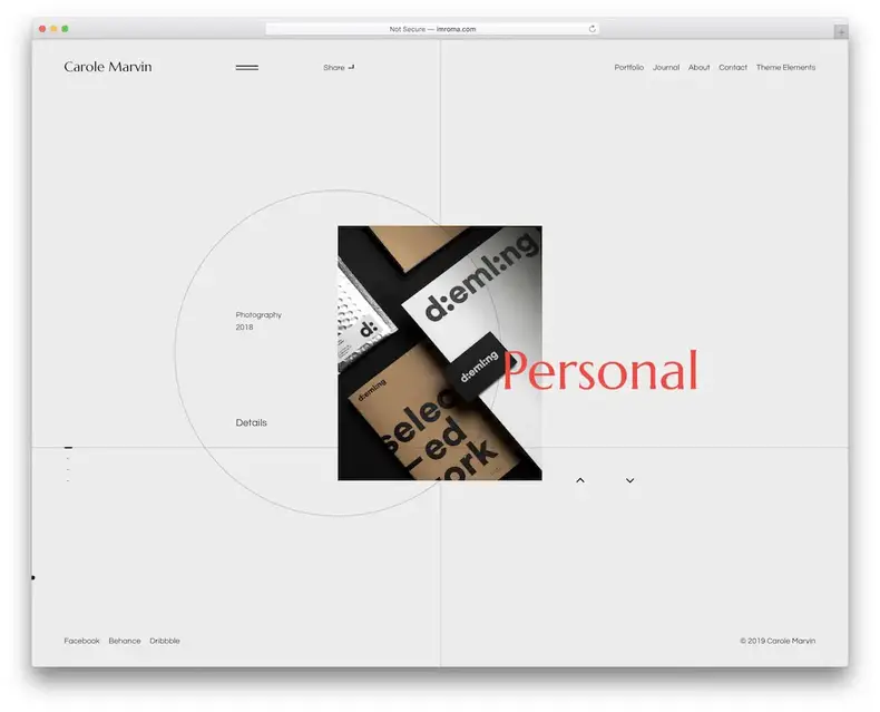 thème wordpress de marque personnelle de la ligue