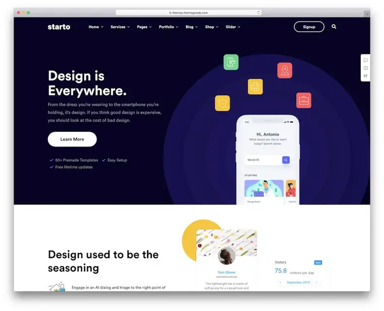 thème de démarrage wordpress de démarrage
