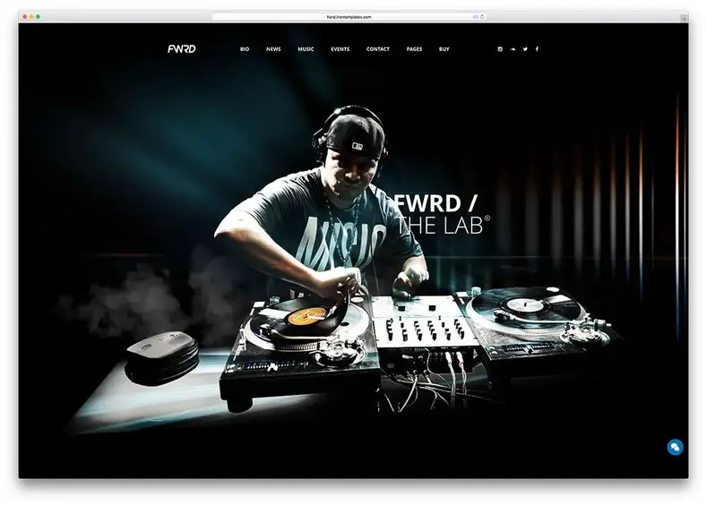 fwrd-yaratıcı-müzik-wordpress-teması