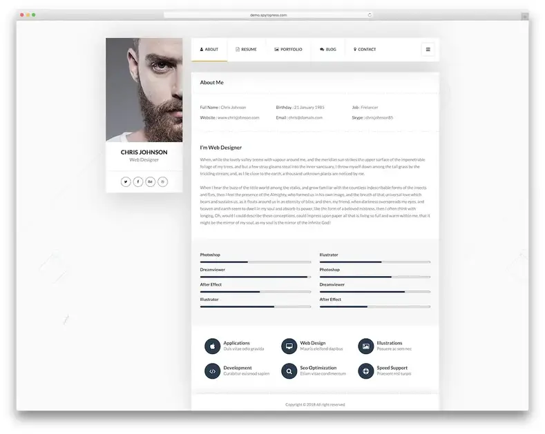 tema wordpress picard para desenvolvedores