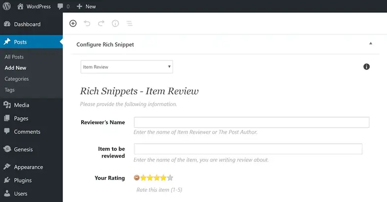 Rich snippets de esquema tudo-em-um