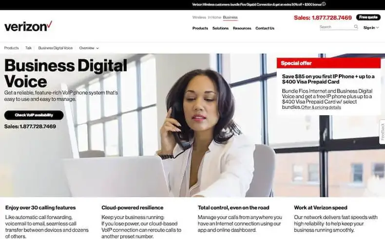 Verizon VoIP: Bedste VoIP -udbydere